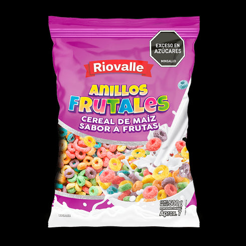 CEREAL ANILLOS FRUTALES 500G RIOVALLE